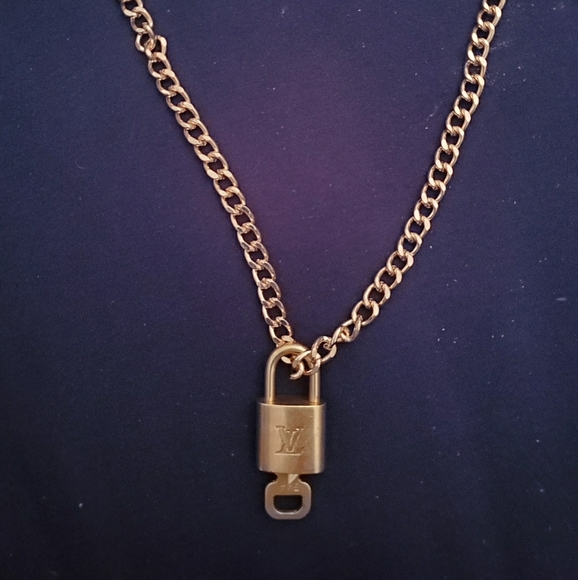 Louis Vuitton Lock Necklace - Picture 1 of 4